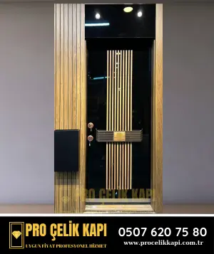 Bayraklı Çelik Kapı Modelleri - Ultra 11