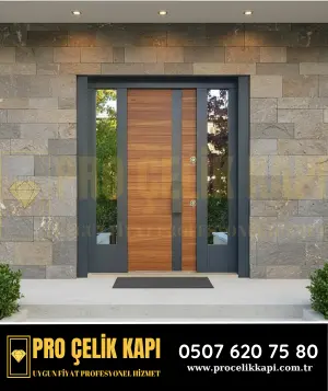 Bayraklı Villa Kapısı - Model 14