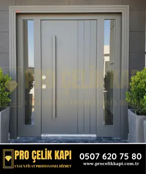 Bayraklı Villa Kapısı - Model 5